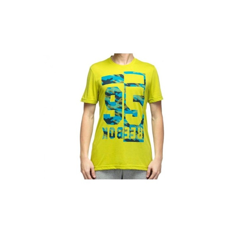 T-Shirt Manches Courtes Homme Reebok Wor 95 Tee