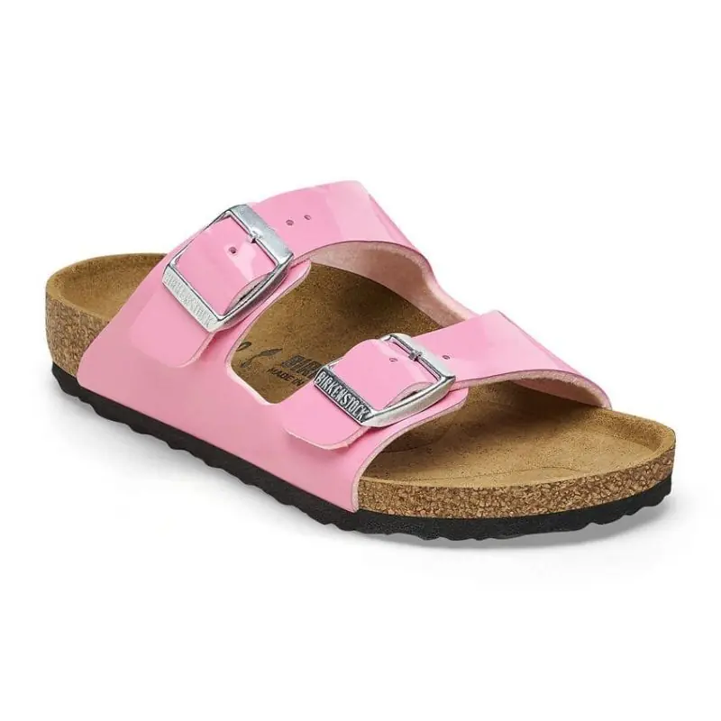 Sandal Fille Birkenstock Arizona Kids Bf Patent Candy Pink